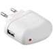 Immagine di Ladegerät / Adapter 230V auf 1x USB, 1A, WHITE