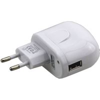 Immagine di Ladegerät / Adapter 230V auf 1x USB, 2,5A , WHITE