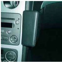 Resim Telefon-Konsole für Alfa Romeo Spider, ab Bj. 02/2007-, BLACK, Echtleder