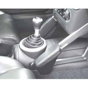 Resim Telefon-Konsole für Audi TT, ab Bj. 10/1998 bis 05/2006, BLACK, Echtleder