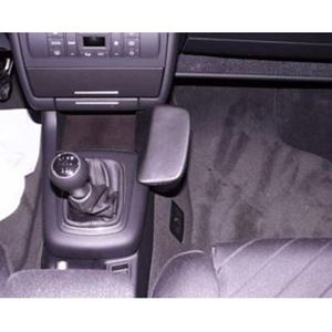 Resim Telefon-Konsole für Audi A3, ab Bj. 2001 bis 02/2003, BLACK, Echtleder