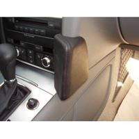 Resim Telefon-Konsole für Audi Q7, ab Bj. 03/2006 , BLACK, Echtleder