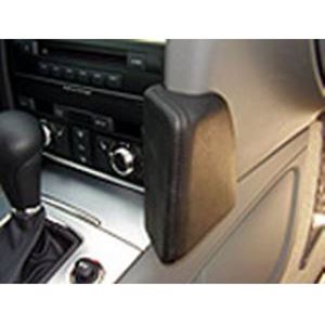 Resim Telefon-Konsole für Audi Q7, ab Bj. 03/2006 , BLACK, Kunstleder
