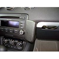 Resim Telefon-Konsole für Audi TT, ab Bj. 06/2006, BLACK, Echtleder
