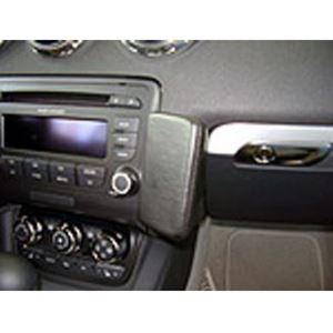 Resim Telefon-Konsole für Audi TT, ab Bj. 06/2006, BLACK, Kunstleder