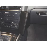 Resim Telefon-Konsole für Audi A4 ab 12/2007, BLACK, Echtleder