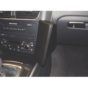 Bild von Telefon-Konsole für Audi A4 ab 12/2007, BLACK, Echtleder