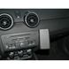 Resim Telefon-Konsole für Audi A1, ab Bj. 2010-, BLACK, Echtleder
