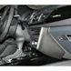 Resim Telefon-Konsole für Audi A6, ab Bj. 03/2011-, BLACK, Echtleder