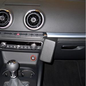 Bild von Telefon-Konsole für Audi A3, ab Bj. 08/2012-, BLACK, Kunstleder