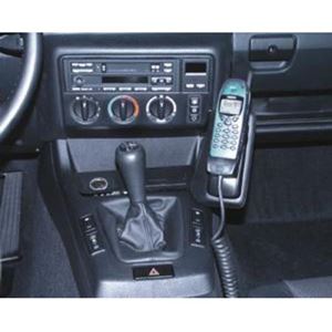 Resim Telefon-Konsole für BMW 3er (E36) Compact, ab Bj. 94-00, BLACK, Kunstleder