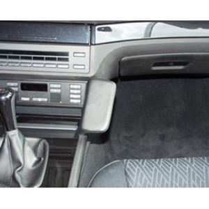 Resim Telefon-Konsole für BMW 5er (E39), ab Bj. 95-, BLACK, Echtleder