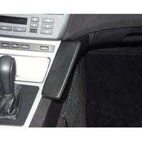 Resim Telefon-Konsole für BMW X3, ab Bj. 2003 bis 10/2010, BLACK, Echtleder