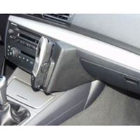Resim Telefon-Konsole für BMW 1er (E87), ab Bj. 2004 bis 02/2007 , BLACK, Echtleder