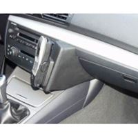 Resim Telefon-Konsole für BMW 1er (E87), ab Bj. 2004 bis 02/2007, BLACK, Kunstleder