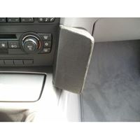 Resim Telefon-Konsole für BMW 3er (E90, E91, E92, E93), ab Bj. 2005- , (für Fahrzeuge MIT werksseitiger Navigation), BLACK, Kunstleder
