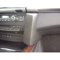 Resim Telefon-Konsole für BMW X5 (E70), ab Bj. 04/2007 bis 10/2013, BLACK, Echtleder