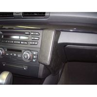 Resim Telefon-Konsole für BMW 1er (E81 / E82 / E87 / E88), ab Bj.03/ 2007- , BLACK, Echtleder