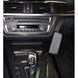 Resim Telefon-Konsole für BMW 3er (F30), ab Bj. 02/2012-, BLACK, Kunstleder