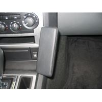 Resim Telefon-Konsole für Chrysler 300C, ab Bj. 2004-, BLACK, Echtleder