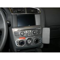 Bild von Telefon-Konsole für Citroen C4, ab Bj. 10/2010-, BLACK, Echtleder