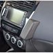 Afbeelding van Telefon-Konsole für Peugeot 4008, ab Bj. 04/2012-, BLACK, Echtleder