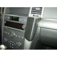 Resim Telefon-Konsole für Chevrolet Captiva, ab Bj. 07/2006 bis 09/2011, BLACK, Echtleder