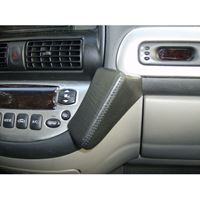 Resim Telefon-Konsole für Chevrolet Tacuma, ab Bj. 2006-, BLACK, Echtleder