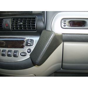 Resim Telefon-Konsole für Chevrolet Tacuma, ab Bj. 2006-, BLACK, Kunstleder