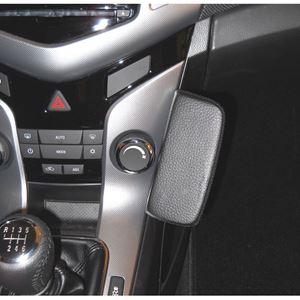 Resim Telefon-Konsole für Chevrolet Cruze ab Bj. 2008-, BLACK, Echtleder