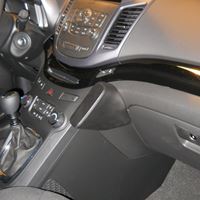 Resim Telefon-Konsole für Chevrolet Orlando ab Bj. 03/2011-, BLACK, Kunstleder