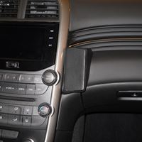Resim Telefon-Konsole für Chevrolet Malibu ab Bj. 08/2012-, BLACK, Echtleder
