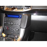 Resim Telefon-Konsole für Chevrolet Captiva ab Bj. 10/2011-, BLACK, Echtleder