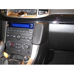 Resim Telefon-Konsole für Chevrolet Aveo (T300) ab Bj. 10/2011-, BLACK, Kunstleder