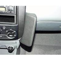Bild von Telefon-Konsole für Daewoo Kalos, Bj. 09/2002-, BLACK, Echtleder