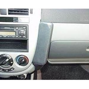 Bild von Telefon-Konsole für Daewoo NUBIRA ab Bj. 09/2003 und NUBIRA Wagon, ab Bj. 09/2004-, BLACK, Echtleder