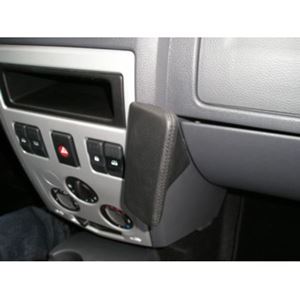 Bild von Telefon-Konsole für Dacia Logan, ab Bj. 09/2004-, BLACK, Echtleder
