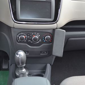 Bild von Telefon-Konsole für Dacia Lodgy, ab Bj. 06/2012, BLACK, Kunstleder