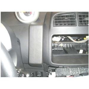 Bild von Telefon-Konsole für Daihatsu Sirion, Bj. 01/2005-, BLACK, Kunstleder