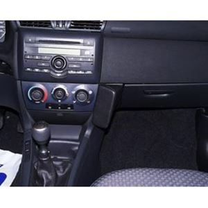 Bild von Telefon-Konsole für Fiat Stilo, ab Bj. 02-, BLACK, Echtleder