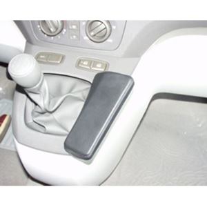 Bild von Telefon-Konsole für Lancia Musa, ab Bj. 2004-, BLACK, Echtleder