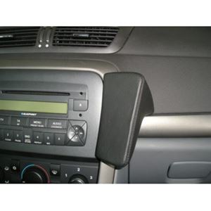 Bild von Telefon-Konsole für Fiat Croma, ab Bj. 06/2005-, BLACK, Kunstleder