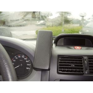 Resim Telefon-Konsole für Peugeot Expert, ab Bj. 2007-, BLACK, Echtleder