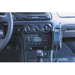 Bild von Telefon-Konsole für Ford Mondeo, ab Bj. 97-2000, BLACK, Echtleder