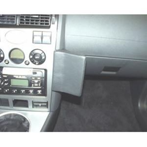 Bild von Telefon-Konsole für Ford Mondeo, ab Bj. 2001 bis 04/2007 (Montage neben Radio) , BLACK, Echtleder