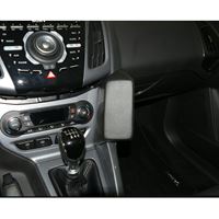 Resim Telefon-Konsole für Ford Focus III ab Bj. 03/2011- , BLACK, Echtleder