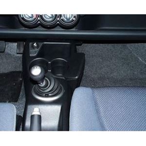 Bild von Telefon-Konsole für Honda Jazz, ab Bj. 2002 bis 10/2008, BLACK, Kunstleder