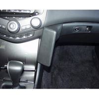 Bild von Telefon-Konsole für Honda Accord, ab Bj. 2003 bis 12/2007 (für Modell MIT DVD-Player), BLACK, Echtleder