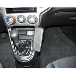 Bild von Telefon-Konsole für Hyundai Matrix, ab Bj. 2001, BLACK, Echtleder