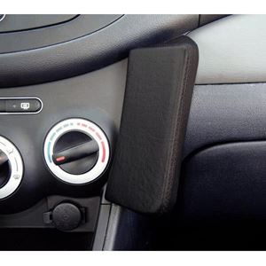 Bild von Telefon-Konsole für Hyundai i10, ab Bj. 2007- , BLACK, Echtleder